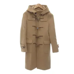 ユナイテッドアローズ UNITED ARROWS ダッフルコート 36 茶 ブラウン フード付き トグルボタン 長袖 ウール /NU ■GY60