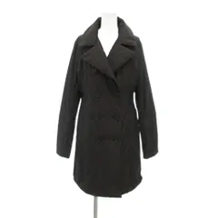 セオリー Theory トレンチ型 ダウンコート M ダークブラウン ダブルブレスト /UO ■GY62