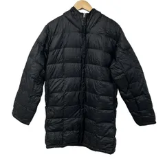 mont-bell(モンベル) ダウンコート サイズM メンズ - 黒 長袖/ジップアップ/冬