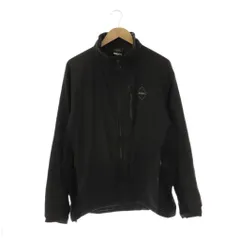 エフシーレアルブリストル F.C.Real Bristol FCRB 中綿ジャケット ブルゾン ジップアップ ロゴ XL ブラック /DF ■GY53