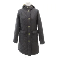 マッキントッシュ MACKINTOSH フーデットコート 中綿 キルティング ボア ひざ丈 36 グレー /FF ■GY62のサムネイル