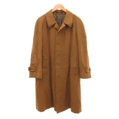 ダックス DAKS ヴィンテージ ステンカラーコート ロング メルトン カシミヤ 90A4 茶 ブラウン /JS ■GY61のサムネイル