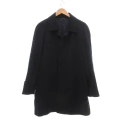 ダーバン DURBAN 美品 ステンカラーコート カシミヤ メルトン L 紺 ネイビー /UO ■GY60のサムネイル