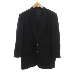 ヴァレンティノ ガラヴァーニ VALENTINO GARAVANI sport ヴィンテージ ブレザー テーラードジャケット ウール 金ボタン 46 紺 ネイビー /UO ■ECD001のサムネイル