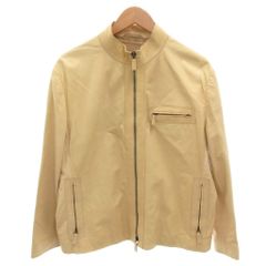 新品同様品 アルマーニ コレツィオーニ ラムスキン ライダース