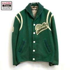 Style Eyes スタジャン 40 グリーン ホワイト - メルカリ