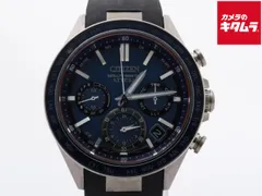 【中古】 【良品】 シチズン アテッサ アクトライン ブルー CC4050-18L チタン