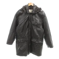ROBO レザーコート 牛皮 フード付き L 黒 ブラック /UO ■GY61 2026年最新】レザージャケット roboの人気アイテム - メルカリ