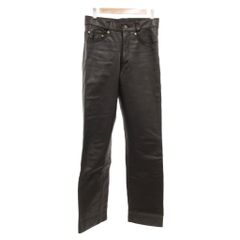 Schott 　デニムパンツ　32　ブラック　ストライプ SCHOTT デニムパンツ 32 ブラック ストライプ - メルカリ