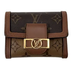 Louis Vuitton モノグラム リバース ポルトフォイユ ドーフィーヌ  三つ折り財布 レディース ルイヴィトン 中古 O10980441