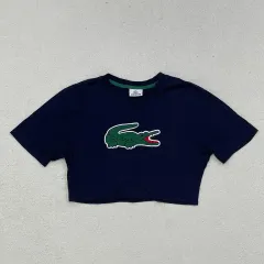 5 ラコステ クロップド 半袖Tシャツ 0227-2