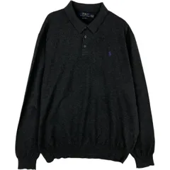 古着 ラルフローレン Ralph Lauren POLO RALPH LAUREN ポロニットセーター メンズXXL相当/eaa617787