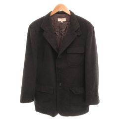 J3120美品エルメネジルドゼニアSienaストレッチシルクダブルジャケット
