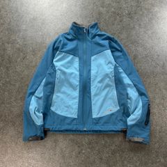 mont-bellモンベル☆ ウインドブラストプリントパーカー XS・白系