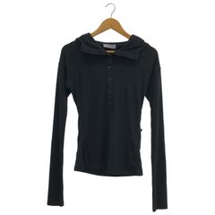 LOW CLASSIC BUTTON UP HOODIE 2 ブラック S