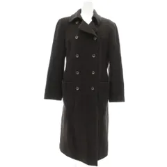 ロペ ROPE ヴィンテージ ダブルブレストコート ロング 茶 ブラウン /KE