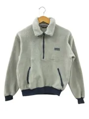 パタゴニア Patagonia 80s ハーフジップフリース プルオーバー USA製 三角タグ ヴィンテージ グレー S