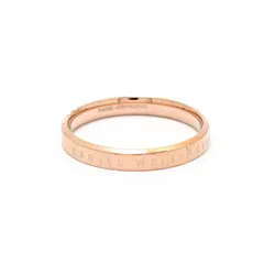 【新品】ダニエルウェリントン リング レディース メンズ Classic Ring 64号 ( 日本サイズ 23号 ) 並行輸入品  ローズゴールド DW00400023 Daniel Wellingtonのサムネイル