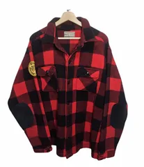 60s MAINE GUIDE by Congress ウールジャケット バッファローチェック エルボーパッチ付き