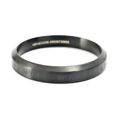 【新品】ダニエルウェリントン 指輪 Classic Ring DW00400362 ブラック 56号 ( 日本サイズ 16号 )  メンズ レディース ユニセックス Daniel Wellington 並行輸入品のサムネイル