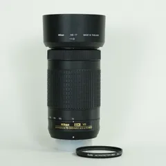[美品 | フィルター付] Nikon AF-P DX NIKKOR 70-300mm f/4.5-6.3G ED VR | Nikon Fマウント