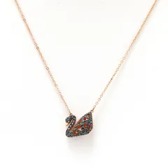 【新品】スワロフスキー SWAROVSKI ネックレス レディース スワン Facet Swan ピンクゴールド 5281275 実用的 かわいい 可愛い オシャレ おしゃれ