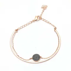 【新品】スワロフスキー バングル レディース SWAROVSKI ローズゴールド GINGER 5389046 ブレスレット アクセサリー  実用的 かわいい 可愛い オシャレ おしゃれ