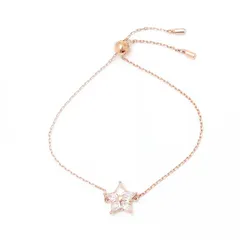 【新品】スワロフスキー ネックレス レディース ローズゴールド クリア SWAROVSKI stella クリスタル 5645460