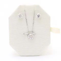 【新品】スワロフスキー ネックレス ピアス レディース  Constellaセット   ホワイト シルバー 5647663 SWAROVSKIのサムネイル