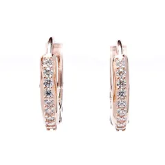 【新品】スワロフスキー フープピアス Matrix 5690669 ローズゴールド レディース SWAROVSKI