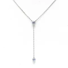【新品】スワロフスキー ネックレス レディース Attract Y necklace ブルー シルバー 5723571 SWAROVSKIのサムネイル