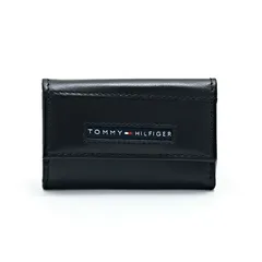 【新品】[大特価！アウトレット商品]　トミーヒルフィガー キーケース メンズ レディース CAMBRIDGE 6 HOOK KEYCASE ブラック 31TL17X017-001 TOMMY HILFIGER