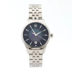 【新品】【１年保証】腕時計 時計 ウォッチ watch Victorinox ビクトリノックス 241751 ALLIANCE SMALL レディース ステンレススチールケース ブラックダイヤル ステンレススチール 並行輸入品のサムネイル