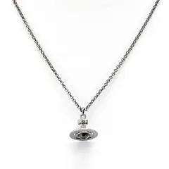 【新品】ヴィヴィアンウエストウッド ネックレス レディース NEW PETITE ORB PENDANT ガンメタル 63020098-02S001 VivienneWestwoodのサムネイル