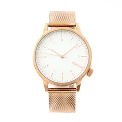 【新品】【１年保証】腕時計 シンプル 上品 ユニセックス  KOMONO コモノ KOM-W2356  メンズ レディース WINSTON ROYALE 42mm ホワイト ローズゴールド メッシュ ステンレス 並行輸入品 モード シックのサムネイル