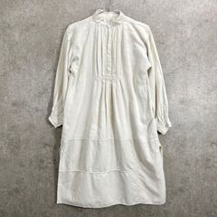 ウィロー 希少 シルク100% Vネックロングワンピ 紺 ネイビー WIRROW 