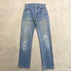 80年代 USA製 Levi's リーバイス 501 66後期 赤耳 移行期 ストレートデニムパンツ メンズW25相当 レディース 古着 80s ヴィンテージ VINTAGE アメカジ ジーンズ RED LINE 