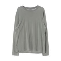 コス COS クルーネック長袖Tシャツ グレー