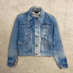 希少 80s】ラングラー デニムジャケット 74126NV 三角黒タグ 36 - メルカリ