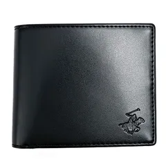 【新品】ビバリーヒルズポロクラブ 二つ折り財布 メンズ BHG-M1002 ブラック ネイビー BHG-M1002-BKNV BEVERLY HILLS POLO CLUBのサムネイル