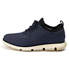 新品未使用】コールハーン ゼログラウンド ネイビー ヌバック 