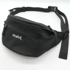 エックスガール ウエストバッグ ウエストポーチ ボディバッグ 鞄 カバン ブランド 黒 レディース ブラック X-girl 【中古】
