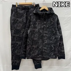 ナイキ カモフラ 迷彩柄 テック フリース パーカー パンツ セットアップ 694005-233 682853-233 メンズ XXL ISItems【USED】【古着】【中古】50154340
