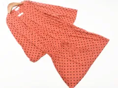 新品 marie claire マリクレール ドット 7分袖 チュニック ワンピース sizeM/オレンジ ■◇ レディースのサムネイル