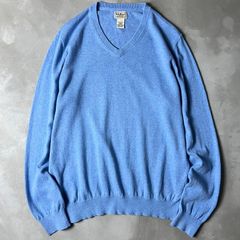 エルエルビーン ニット ポロシャツ コットン カシミヤ メンズ3L相当 紺 