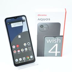 ジャンク】docomo SIMフリー AQUOS wish4 SH-52E ブラック - メルカリ