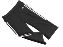 adidas アディダス クロップド パンツ sizeL/黒 ■◇ レディース