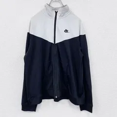 古着 used　NIKE　ナイキ　トラックジャケット/ジャージ　黒　ブラック　2XLサイズ【値引き交渉OK！】