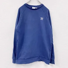 古着 used　adidas　アディダス　スウェット/トレーナー　紺　ネイビー　Mサイズ【値引き交渉OK！】