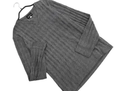 THE SHOP TK ザショップティーケー タケオキクチ Vネック カットソー sizeM/グレー ■◇ メンズ